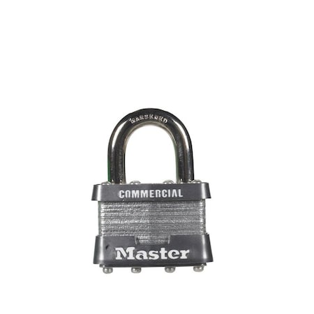 Master Lock Master Lock 1-5/16 in. H X 1-3/4 in. W Laminated Steel 4-Pin Cylinder Exterior Padlock 1KA#2526
